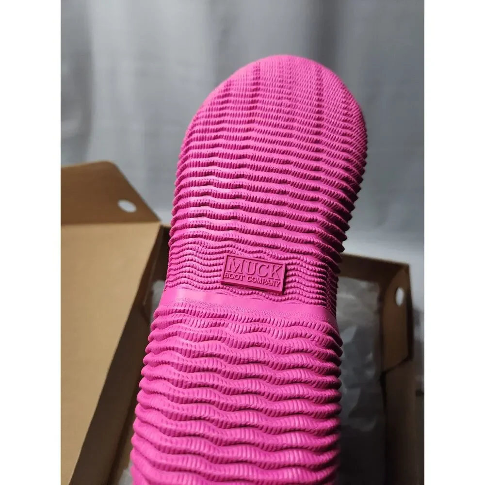Muck Boot Company Women’s Hale Sporty Multi‑Season Boot Black/Hot Pink Size 11